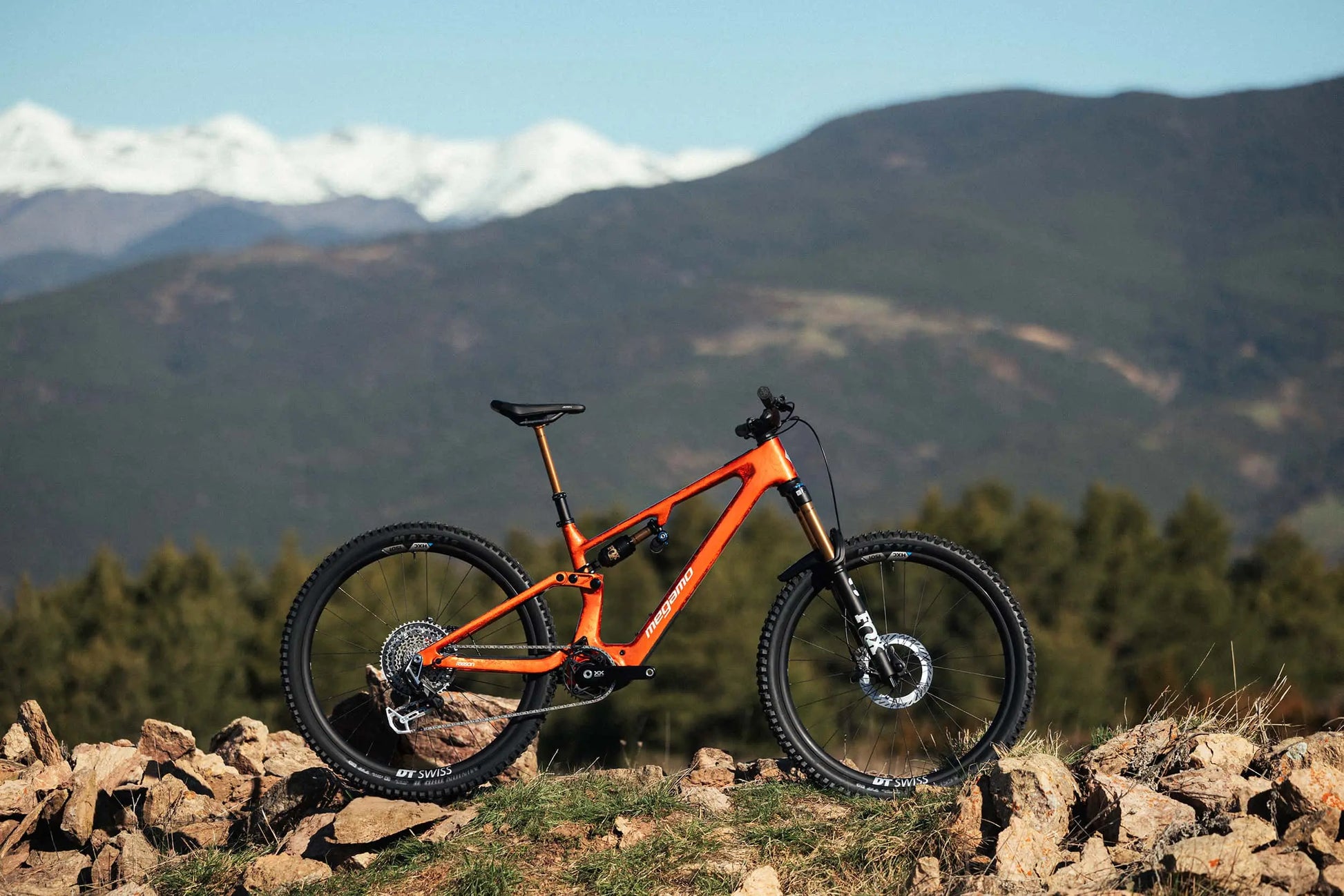 MEGAMO REASON AIR CRB 07 FS eMTB BIKE 2027 AMBER ORANGE