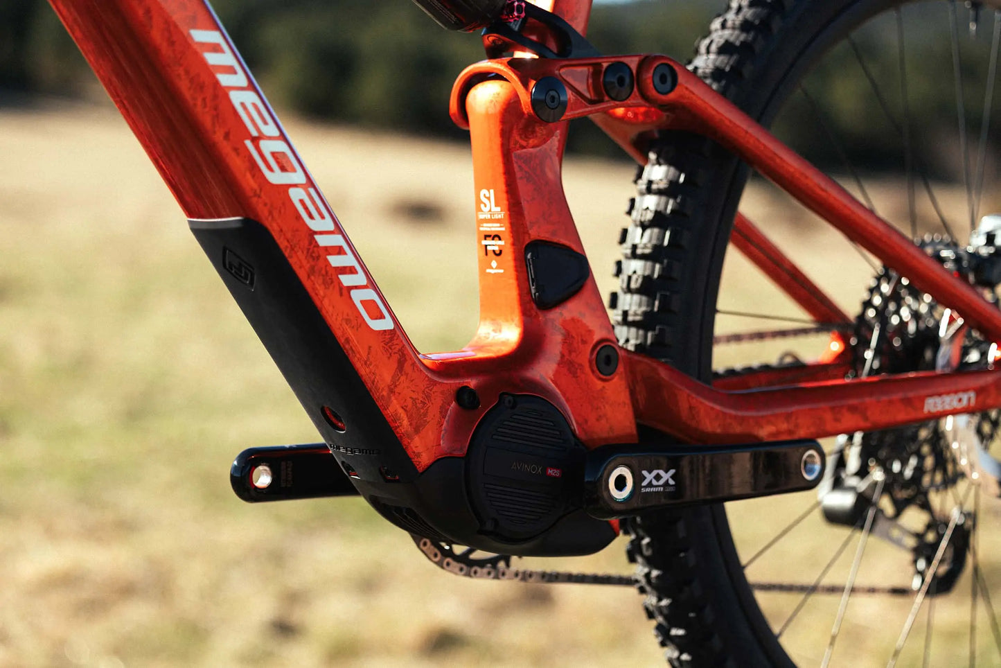 MEGAMO REASON AIR CRB 07 FS eMTB BIKE 2027 AMBER ORANGE