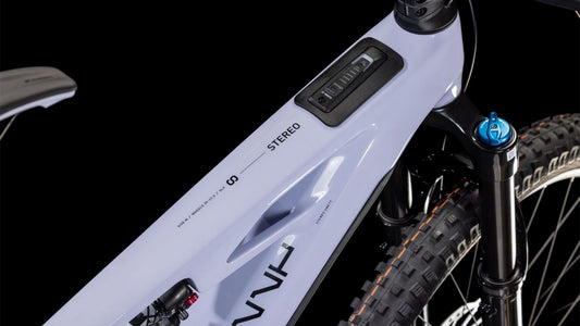 CUBE STEREO HYBRID ONE77 HPC SLX 800 eMTB BIKE 2025 CYCLAMEN' N 'BLACK