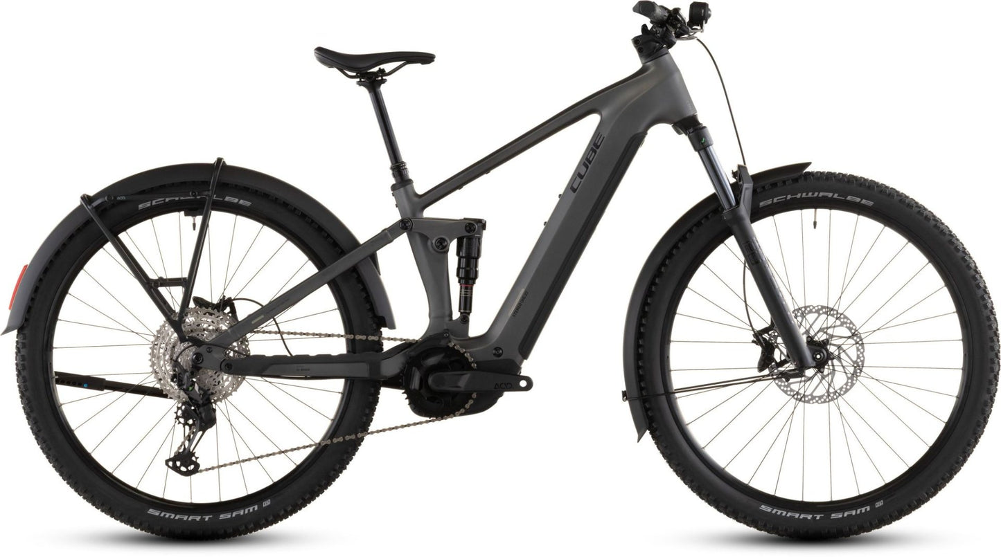 CUBE STEREO HYBRID ONE22 RACE 800 FE eMTB BIKE 2026 SLABGREY' N 'CHROME