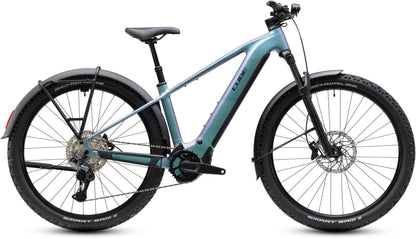 CUBE REACTION HYBRID PRO 800 FE HARDTAIL eMTB BIKE 2027 POLARLIGHT 'N' BLACK