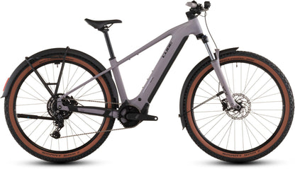 CUBE REACTION HYBRID PERFORMANCE FE 600 eMTB BIKE 2026 PLUMGREY' N 'BLACK