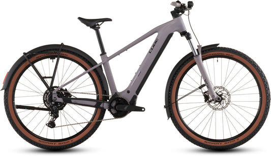 CUBE REACTION HYBRID PERFORMANCE FE 600 eMTB BIKE 2026 PLUMGREY' N 'BLACK