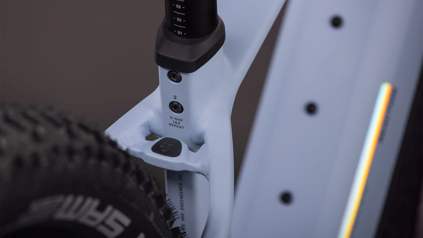 CUBE REACTION HYBRID SLX 800 eMTB BIKE 2026 GAUZEGREY' N 'ICEBLUE