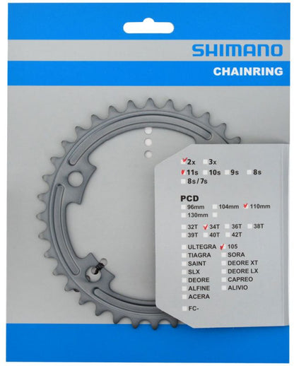 SHIMANO  105 FC-R7000 11-SPEED CHAINRING 50/34T