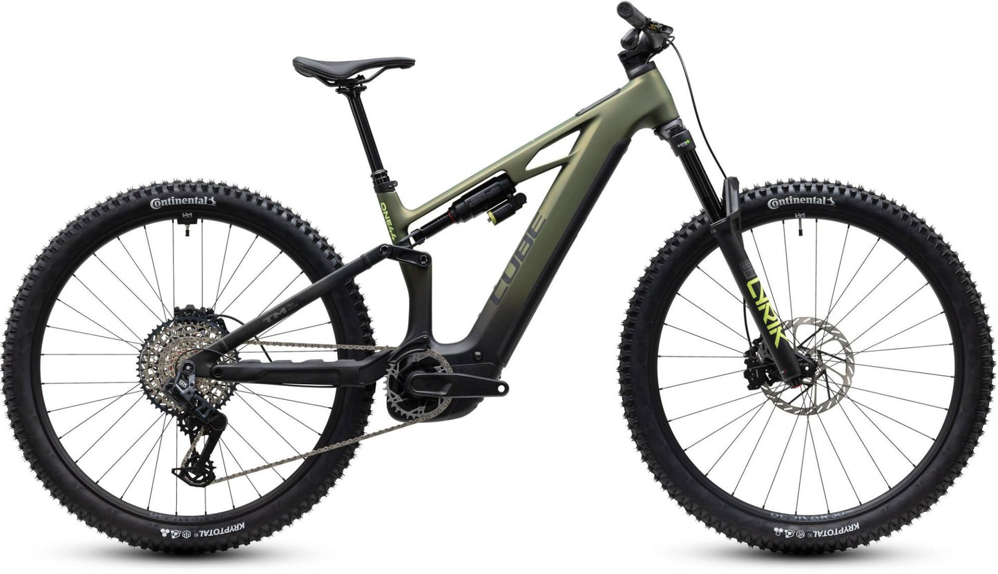 CUBE STEREO HYBRID ONE44 HPC TM 800 eMTB BIKE 2027 REEDGREEN 'N' GILLS