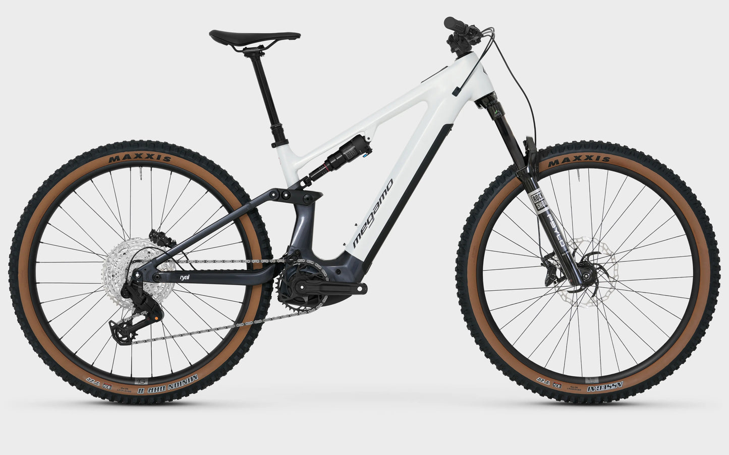 MEGAMO RYAL 10 FS eMTB BIKE 2027 WHITE