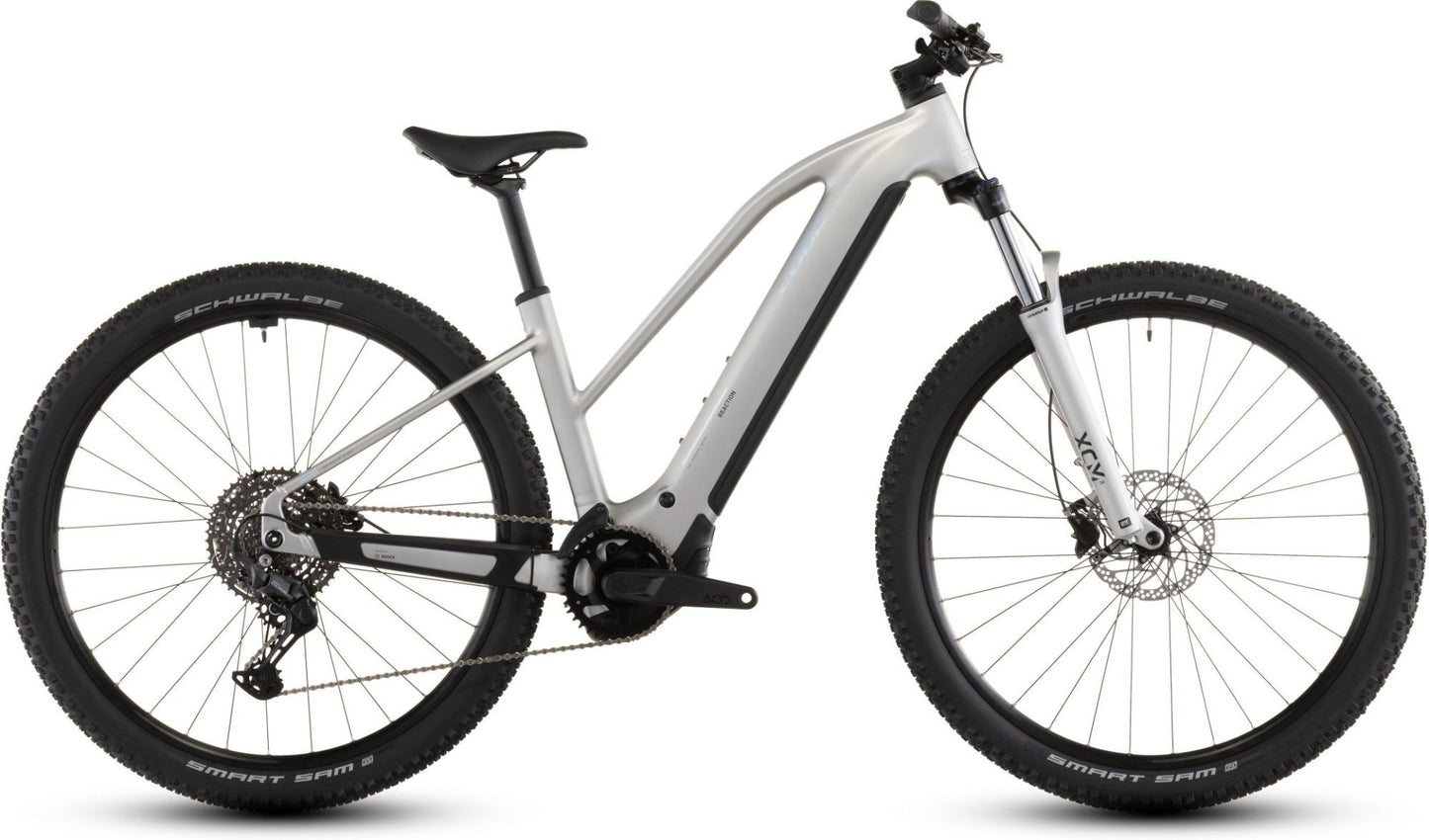 CUBE REACTION HYBRID ONE 800 TRAPEZE eMTB BIKE 2026 SLEEKGREY' N 'PRISM