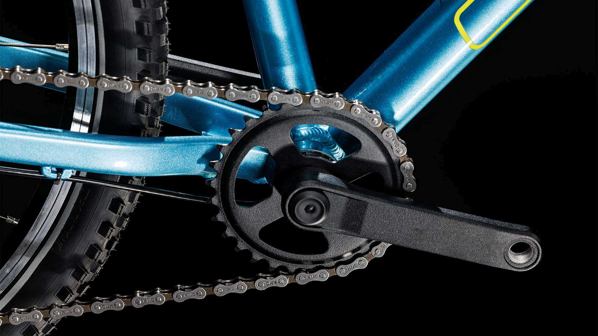CUBE NUMOVE 240 KID'S MTB BIKE 2025 BLUE' N 'LIME