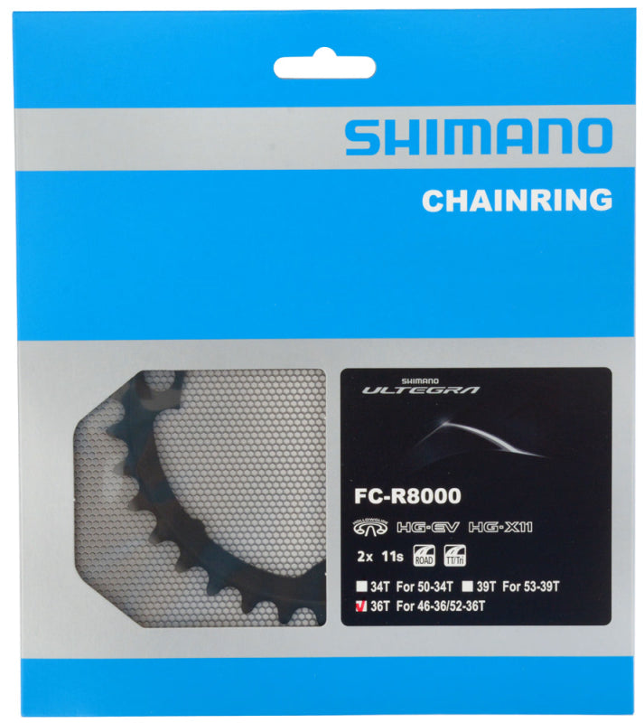SHIMANO ULTEGRA 11-SPEED CHAINRING FOR FC-R8000 46-52/36T (MT)
