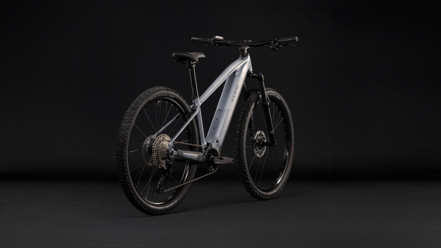CUBE REACTION HYBRID PERFORMANCE 720 HARDTAIL eMTB BIKE 2027 ASHGREY 'N' PRISM