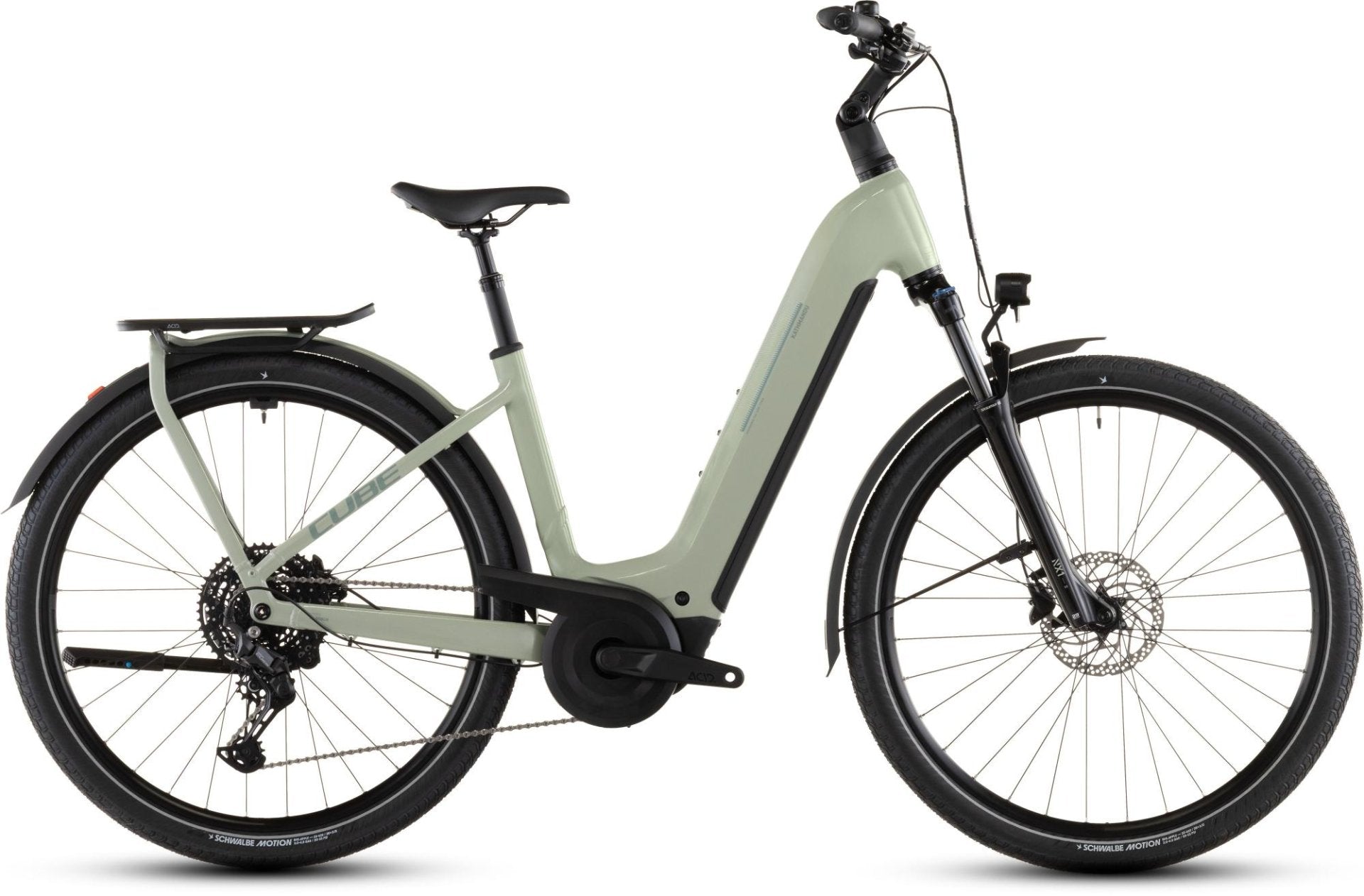 CUBE KATHMANDU HYBRID ONE 800 EASY ENTRY eBIKE 2026 PEA´ N ´GREEN