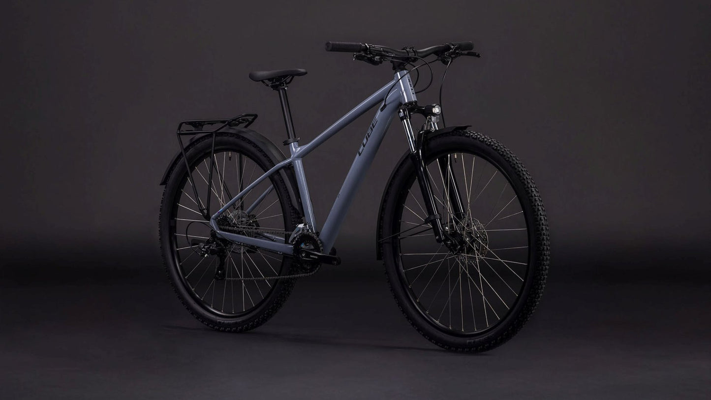 CUBE AIM ONE FE HARDTAIL MTB BIKE 2026 SMOKE' N 'BLACK