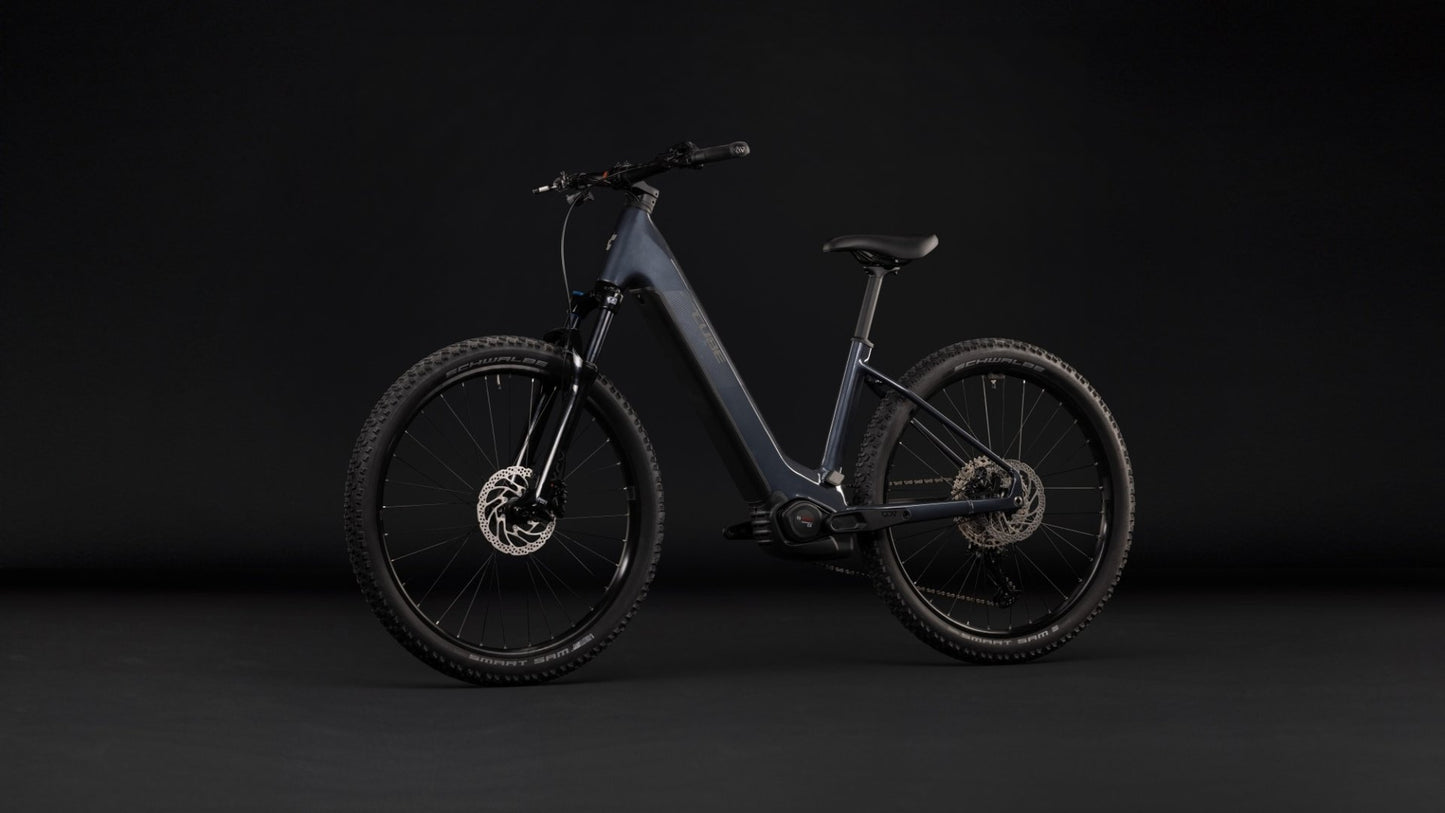 CUBE REACTION HYBRID ONE 720 HARDTAIL eMTB BIKE 2027 OOLONGGREY 'N' REFLEX (EASY ENTRY)