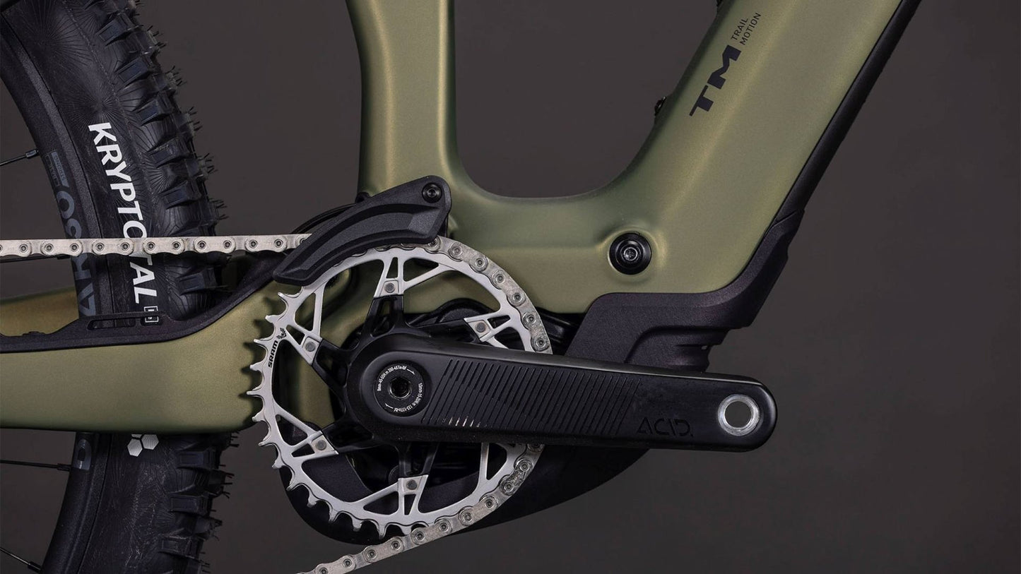CUBE AMS HYBRID ONE77 C:62 TM 600X eMTB BIKE 2026 REEDGREEN' N 'MATRIX