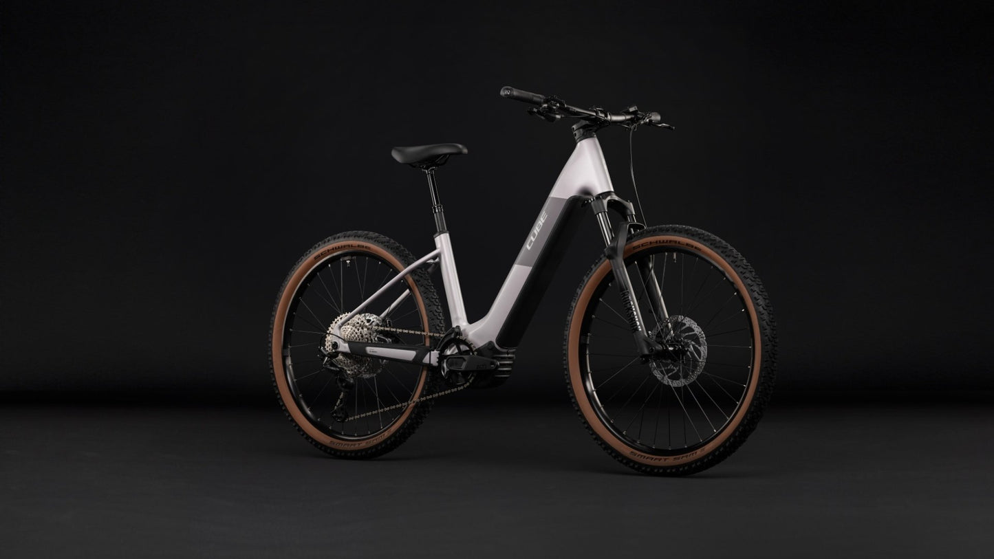 CUBE REACTION HYBRID PRO 800 HARDTAIL eMTB BIKE 2027 LILACBREEZE 'N' PRIZM (EASY ENTRY)