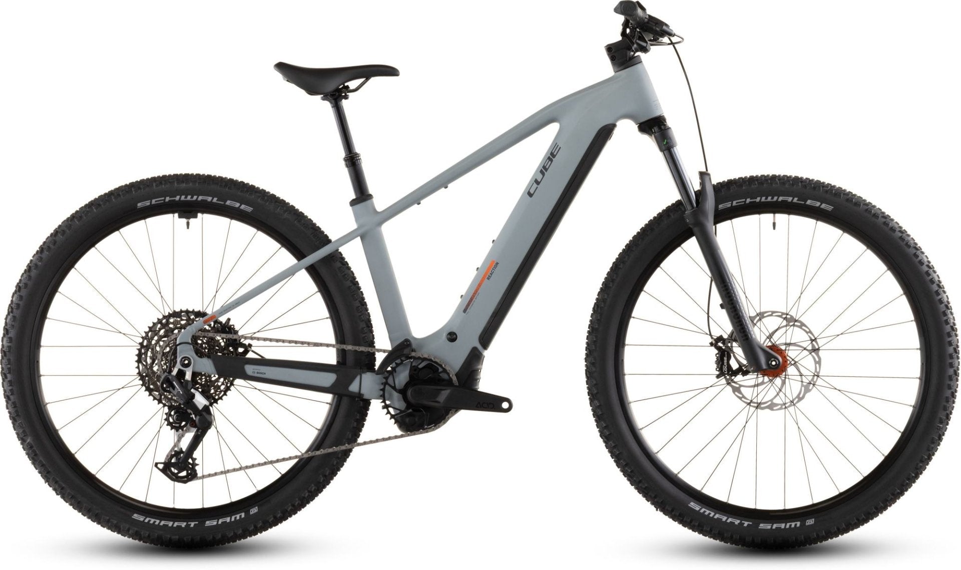 CUBE REACTION HYBRID RACE 800 eMTB BIKE 2026 VULCAN' N 'ORANGE