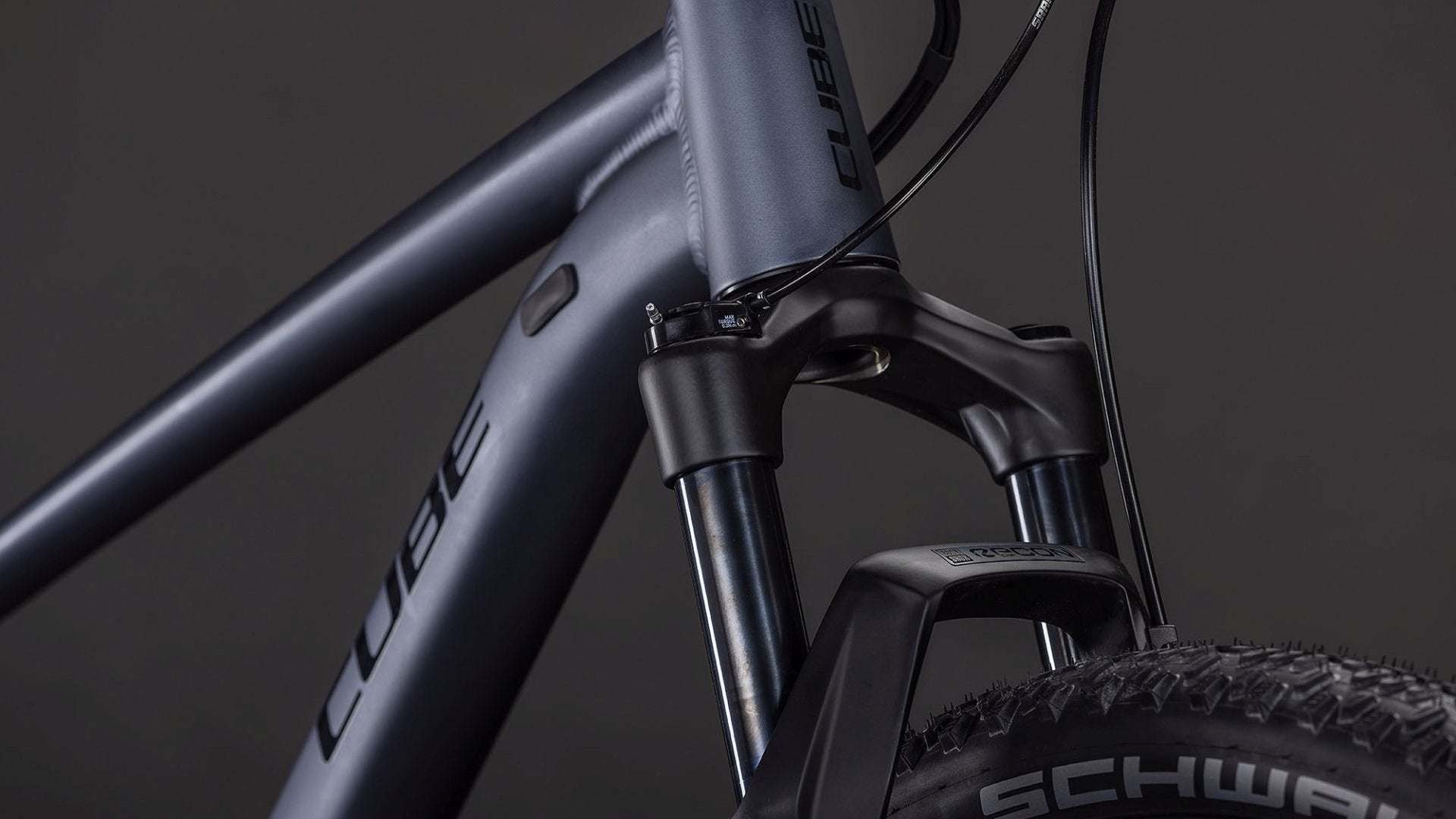 CUBE REACTION SLX HARDTAIL MTB BIKE 2026 METALICGREY' N 'BLACK