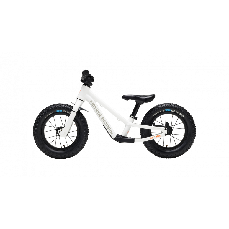 KIDS RIDE SHOTGUN DIRT HERO 12" OFF-ROAD BALANCE BIKE (NO BRAKES)