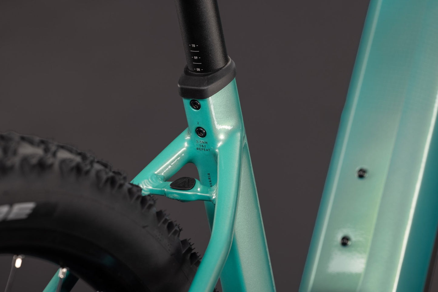 CUBE REACTION HYBRID PERFORMANCE 720 HARDTAIL eMTB BIKE 2027 MALDIVIAN 'N' BLACK (EASY ENTRY)