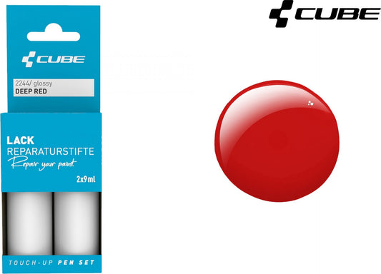 CUBE TOUCH UP PEN SET DEEP RED GLOSSY 2244