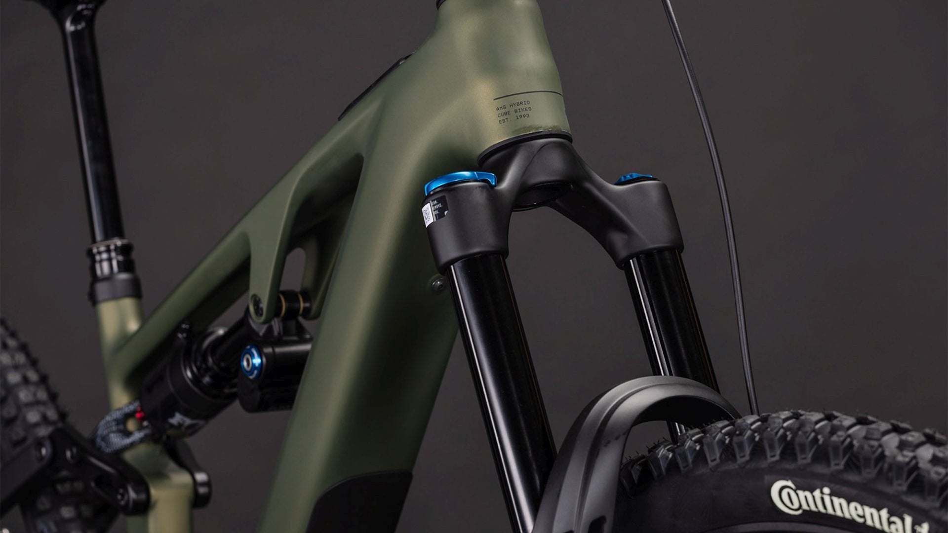 CUBE AMS HYBRID ONE77 C:62 TM 600X eMTB BIKE 2026 REEDGREEN' N 'MATRIX