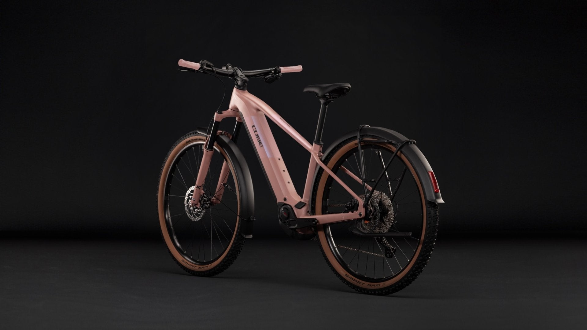 CUBE REACTION HYBRID PERFORMANCE 720 FE HARDTAIL eMTB BIKE 2027 RUBY 'N' BLACK