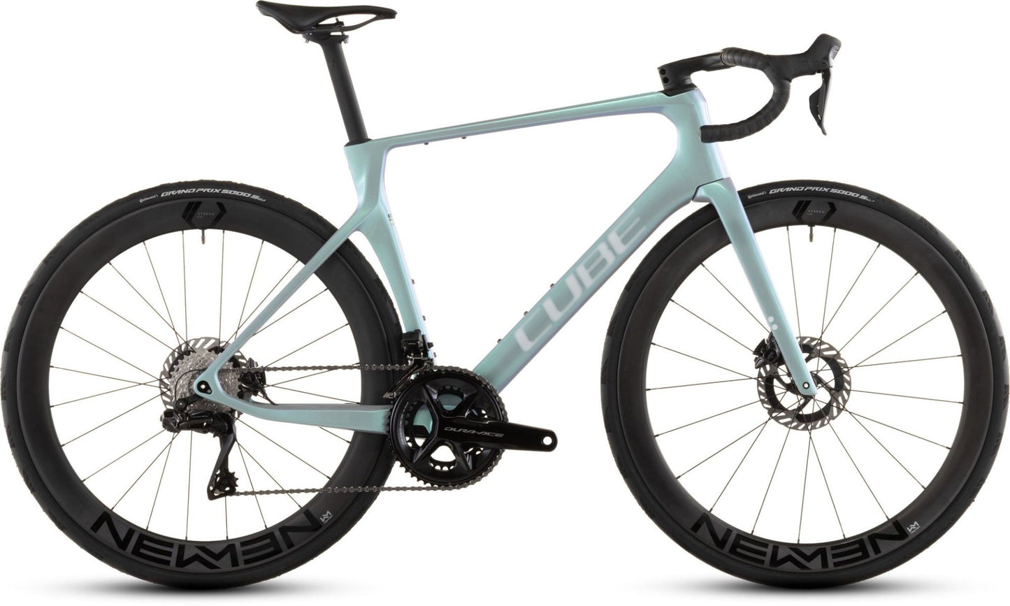 CUBE AGREE C:62 SLT ROAD BIKE 2026 GREENFUSION' N 'WHITE