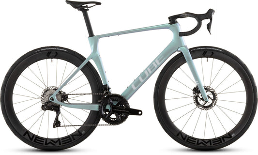 CUBE AGREE C:62 SLT ROAD BIKE 2026 GREENFUSION' N 'WHITE