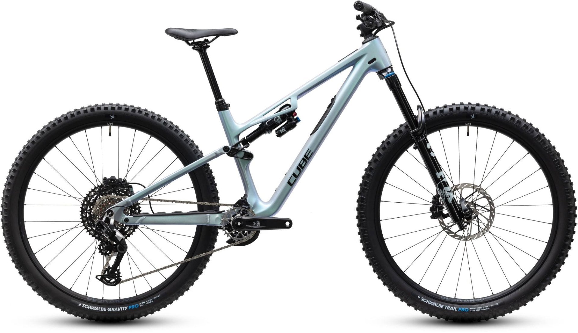 CUBE STEREO HPC TM MTB BIKE 2027 GREENFUSION 'N' BLACK