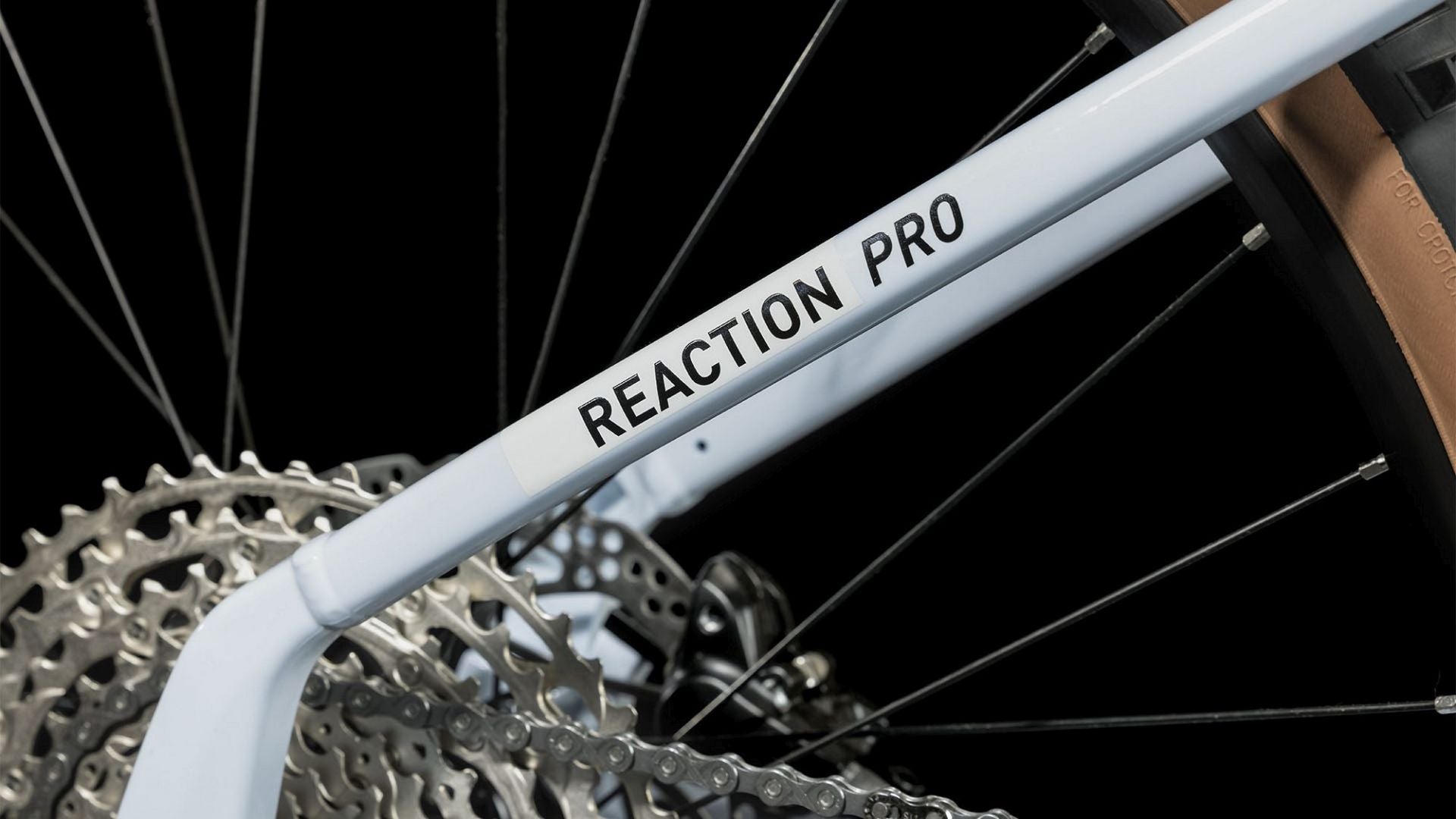 CUBE REACTION HYBRID PRO 750 EASY ENTRY eMTB BIKE 2023 FLASHWHITE ´N´ BLACK