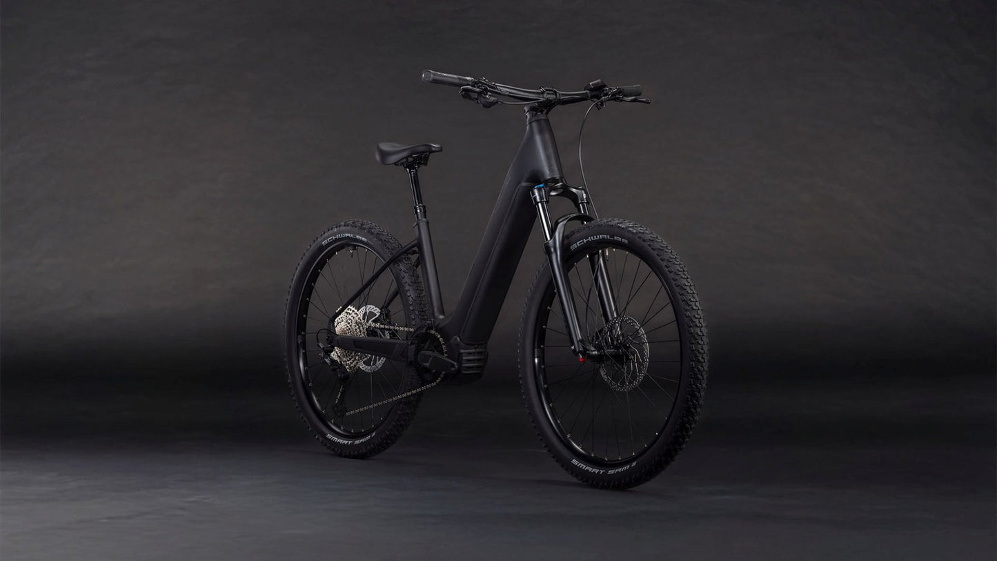 CUBE REACTION HYBRID PRO 800 EASY ENTRY eMTB BIKE 2026 BLACKLINE