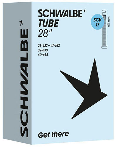 SCHWALBE SCV17 INNER TUBE FOR 28" 60mm