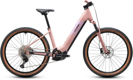 CUBE REACTION HYBRID PERFORMANCE 720 HARDTAIL eMTB BIKE 2027 RUBY 'N' BLACK (EASY ENTRY)