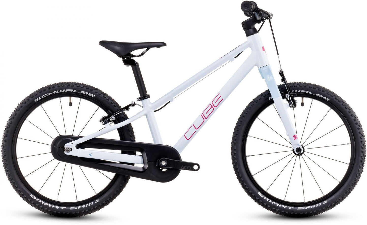 CUBE NUMOVE 180 KID'S MTB BIKE 2025 FLASHWHITE' N 'PINK