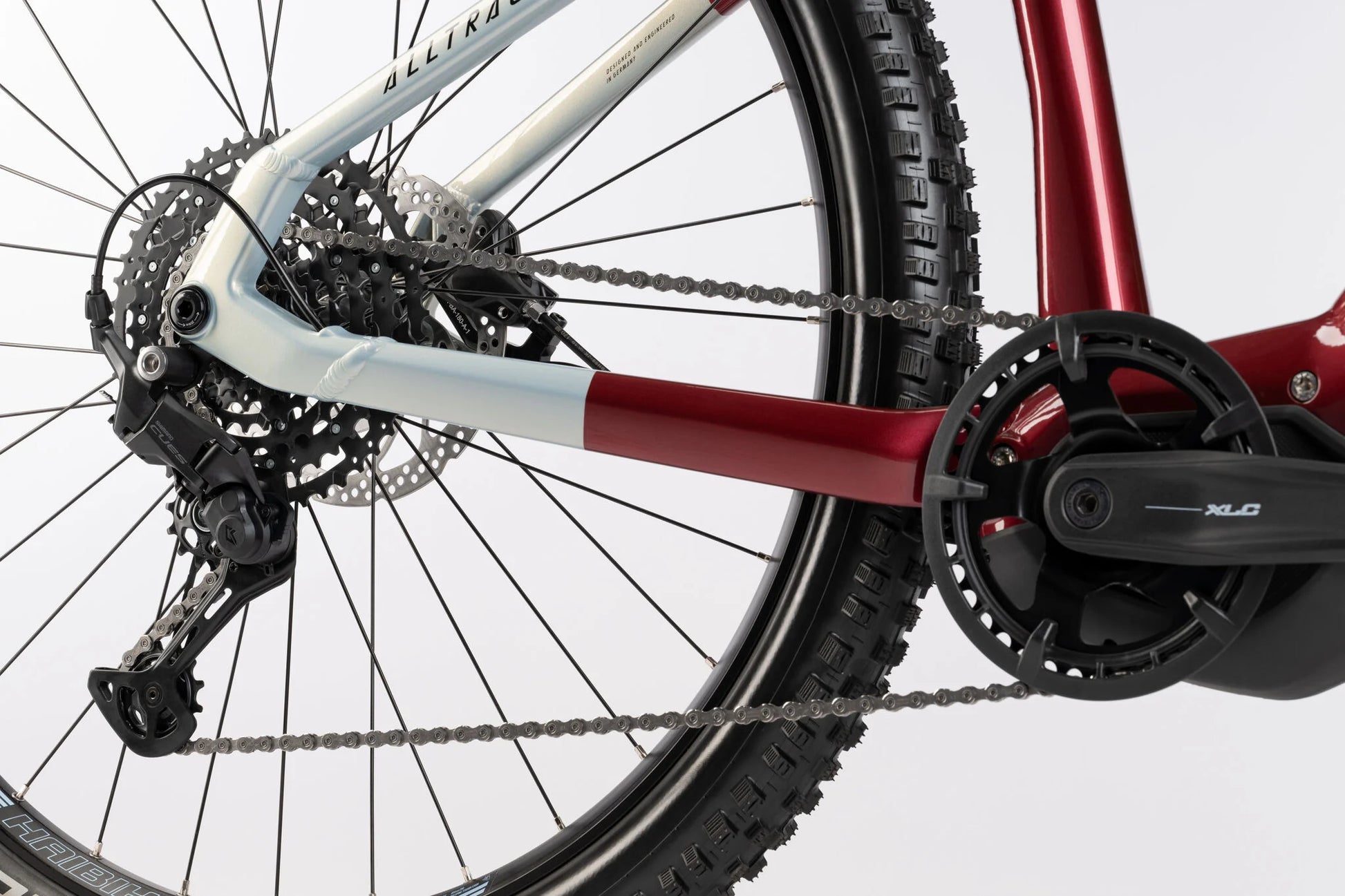 HAIBIKE ALLTRACK 5 HARDTAIL eMTB BIKE 2025 GLOSS TUSCAN RED