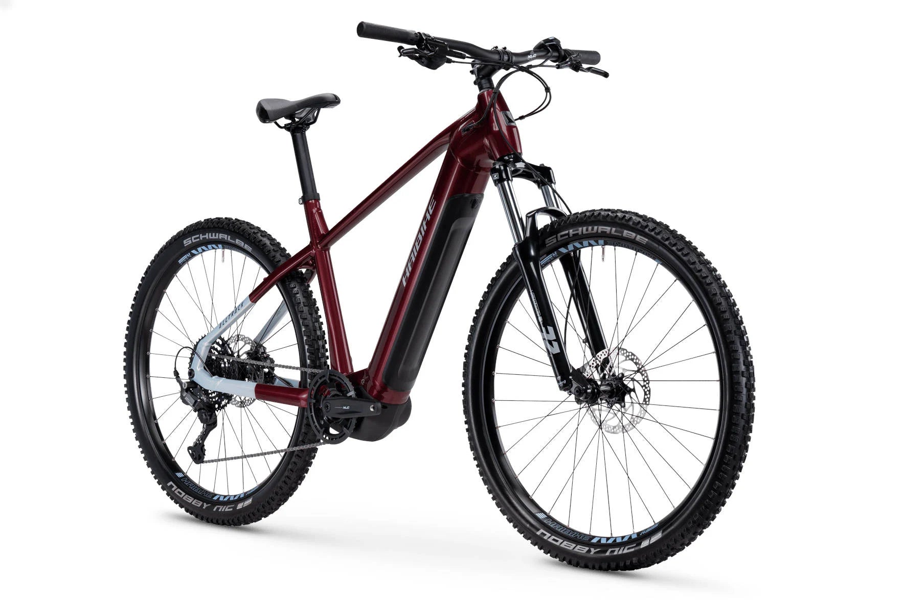 HAIBIKE ALLTRACK 5 HARDTAIL eMTB BIKE 2025 GLOSS TUSCAN RED