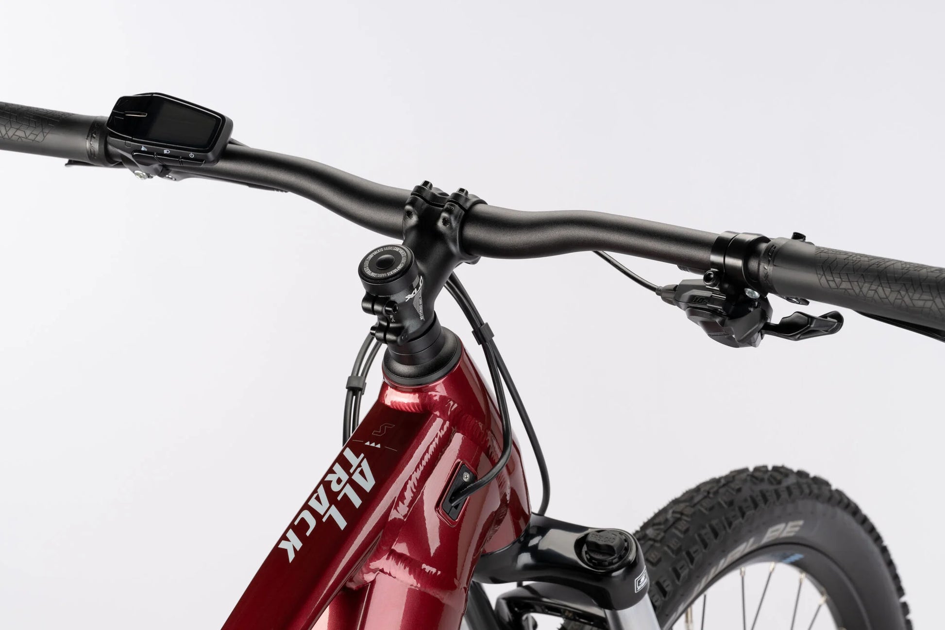 HAIBIKE ALLTRACK 5 HARDTAIL eMTB BIKE 2025 GLOSS TUSCAN RED