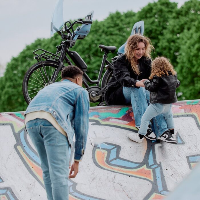 URBAN IKI REAR BIKE SEAT TA-KE EASY FIX