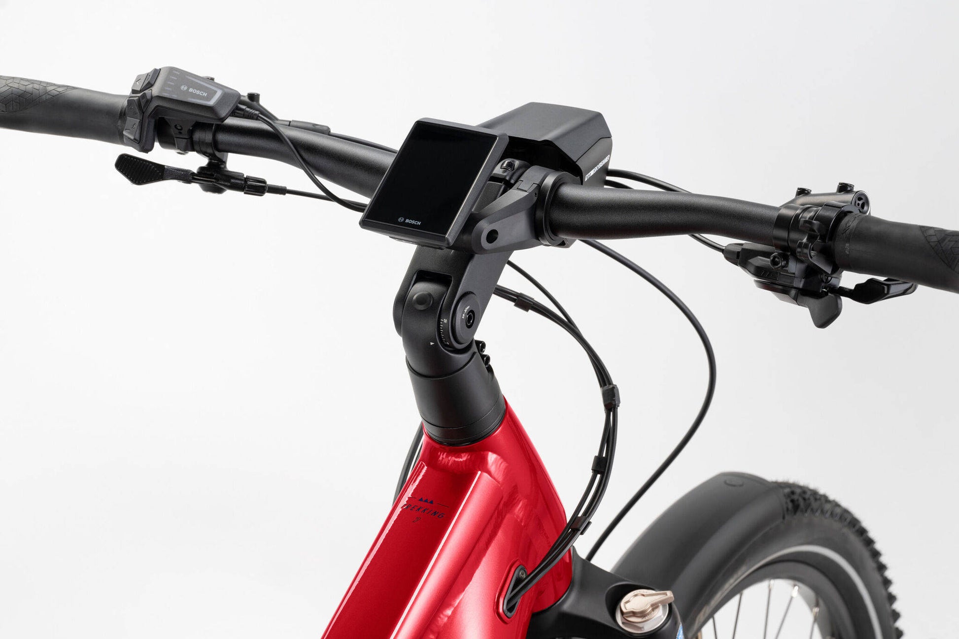 HAIBIKE TREKKING 7 LOW HARDTAIL eMTB BIKE 2025 GLOSS FRUITY RED/BLUE