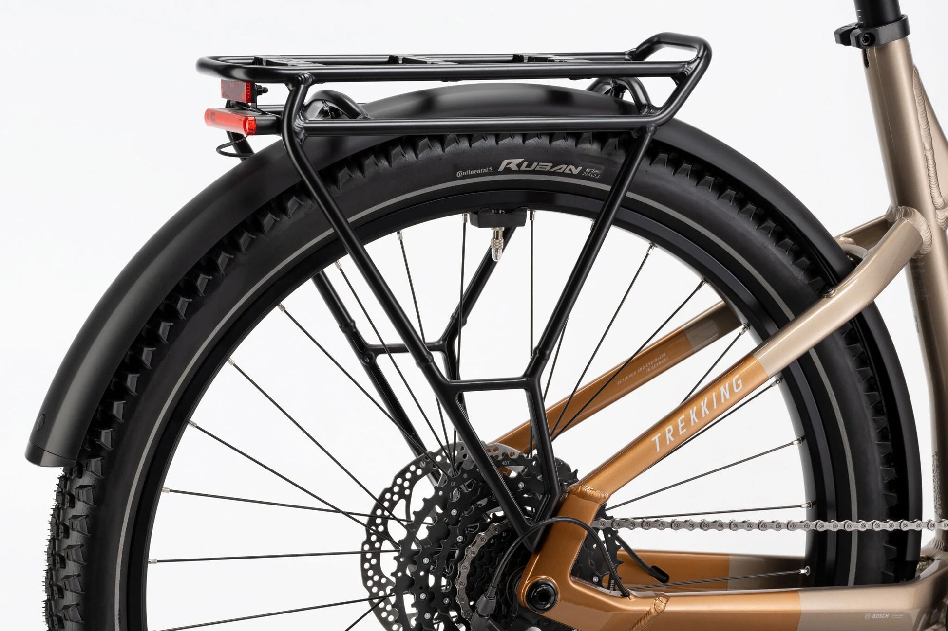HAIBIKE TREKKING 6.5 HIGH HARDTAIL eMTB BIKE 2025 GLOSS TOFFEE/SAND/SILVER
