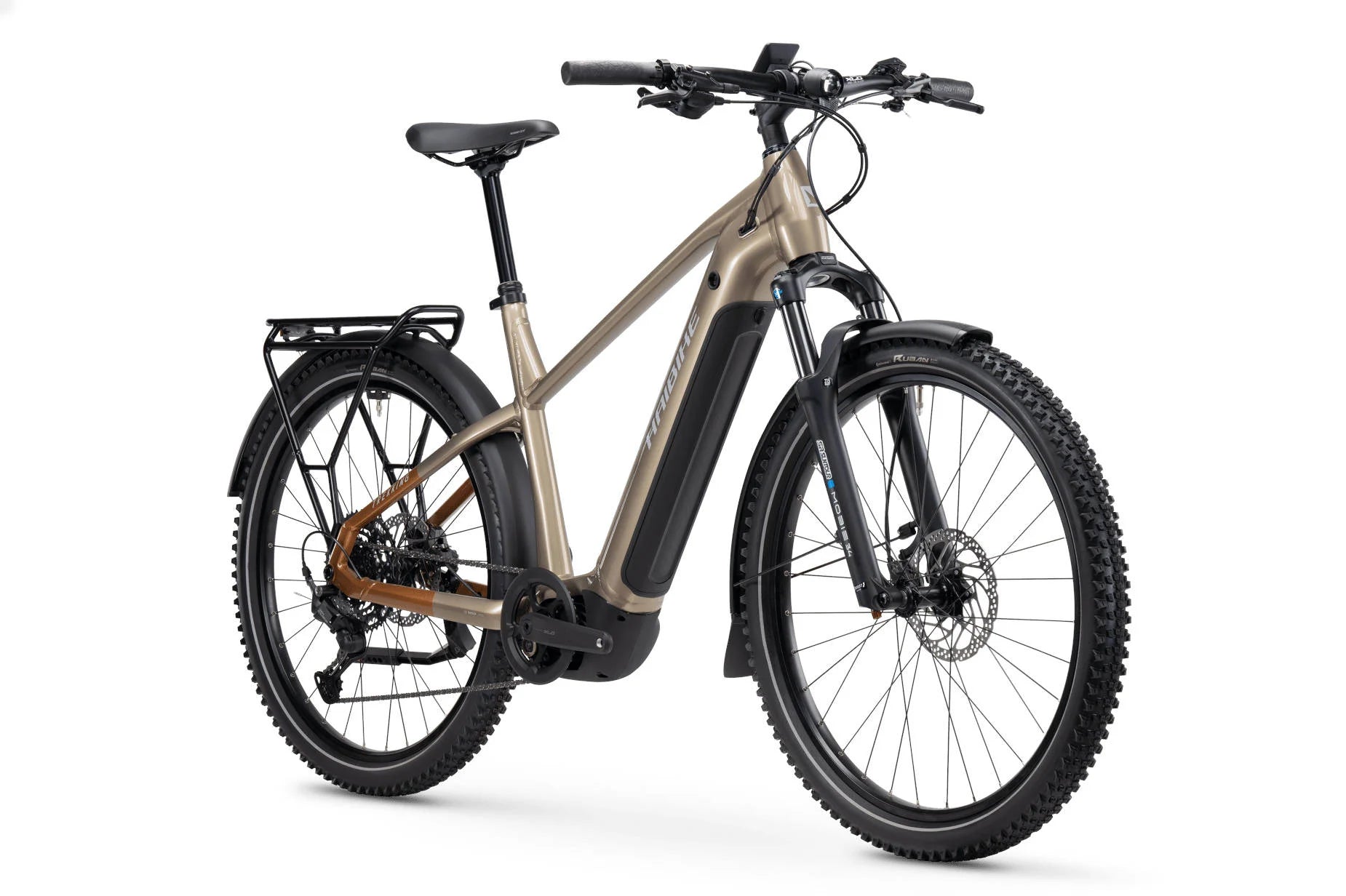 HAIBIKE TREKKING 6.5 HIGH HARDTAIL eMTB BIKE 2025 GLOSS TOFFEE/SAND/SILVER