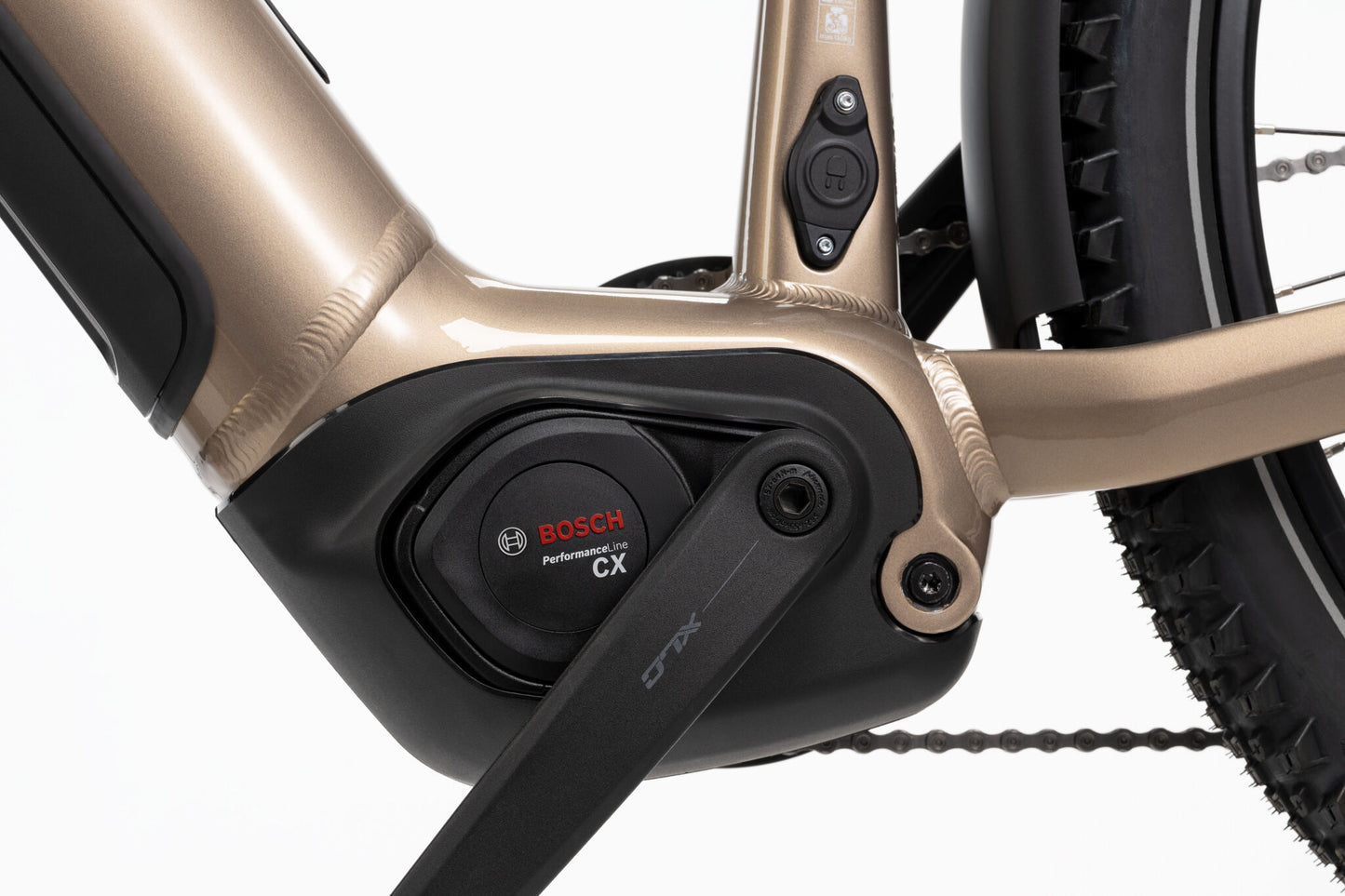 HAIBIKE TREKKING 6.5 HIGH HARDTAIL eMTB BIKE 2025 GLOSS TOFFEE/SAND/SILVER
