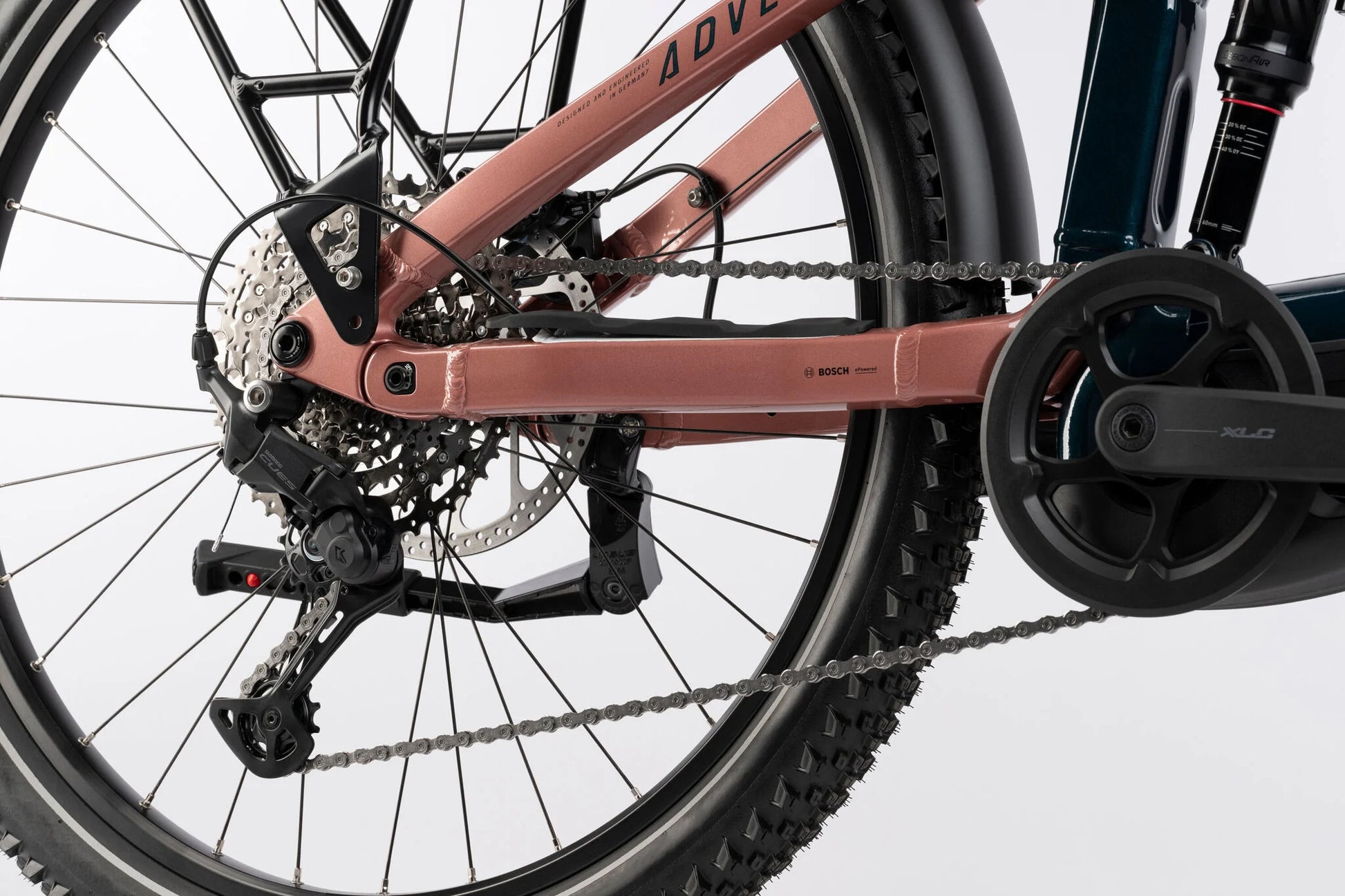 HAIBIKE ADVENTR 8.5 HIGH FULL SUSPENSION eMTB BIKE 2025 GLOSS MYSTERY/COPPER