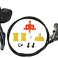 SHIMANO TIAGRA ST-4720 + BR-4770 2-SPEED DISC BRAKE REAR