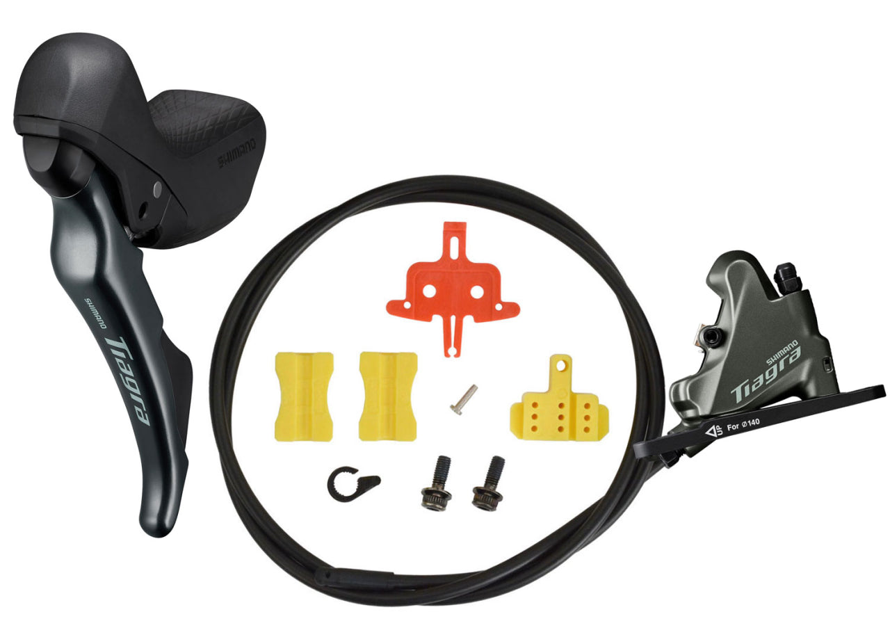 SHIMANO TIAGRA ST-4720 + BR-4770 2-SPEED DISC BRAKE REAR