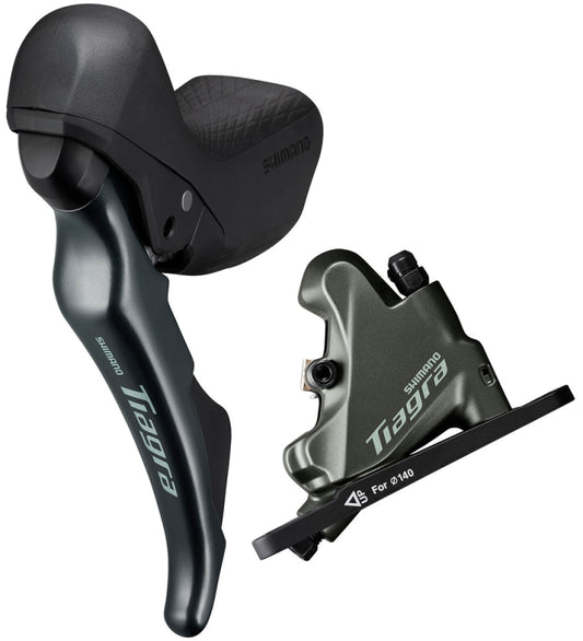 SHIMANO TIAGRA ST-4720 + BR-4770 2-SPEED DISC BRAKE REAR