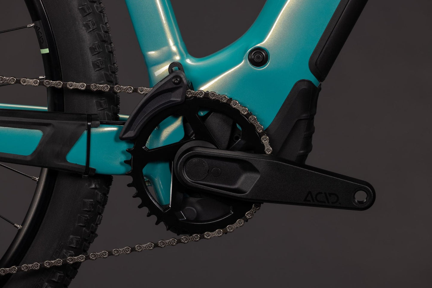 CUBE REACTION HYBRID PERFORMANCE 720 HARDTAIL eMTB BIKE 2027 MALDIVIAN 'N' BLACK