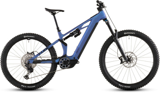 CUBE STEREO HYBRID ONE77 HPC SLX 800 eMTB BIKE 2026 BLUEIRIS' N 'BLACK