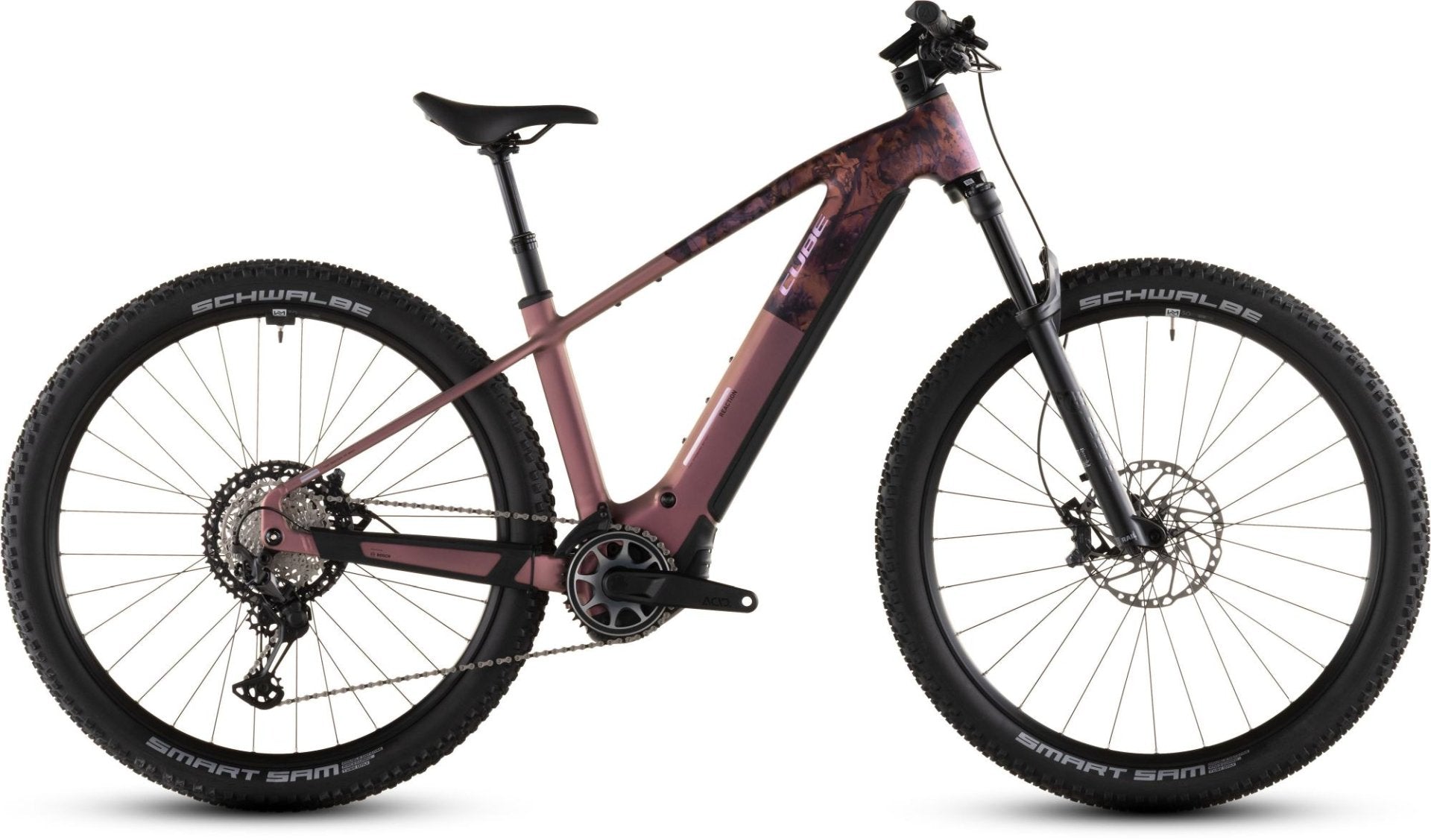 CUBE REACTION HYBRID SLX 800 eMTB BIKE 2026 SHIFTBLUSH' N 'ART